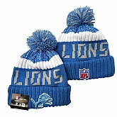 Detroit Lions Team Logo Knit Hat YD (12),baseball caps,new era cap wholesale,wholesale hats